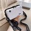 PC hard shell toiletry bag 7-inch shoulder crossbody bag hand storage bag suitcase small bag - Korvel
