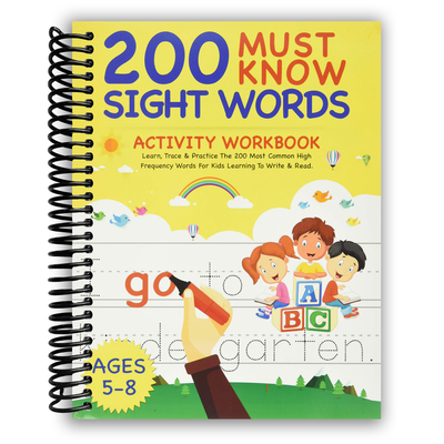 Essential Sight Words Activity Workbook for Young Learners (Spiral Bound) - Korvel