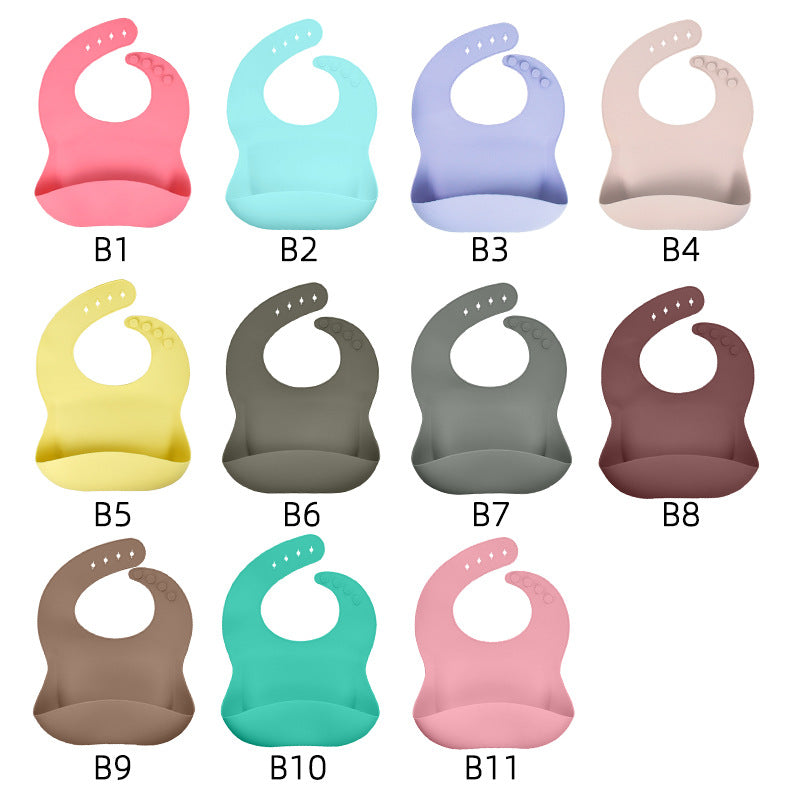 Premium Silicone Baby Feeding Set - 3-Piece Tableware