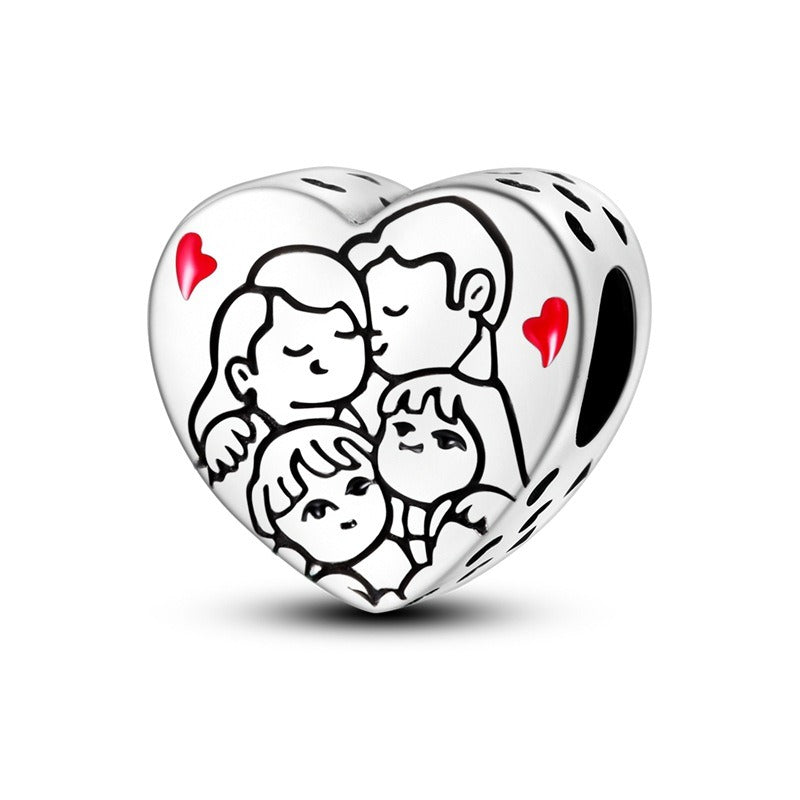 Colgante de Perlas de Amor - Serie de Familia y Amistad