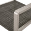 Cape Coral Outdoor Wicker Dining Chairs - 2-Pcs Set, Grey