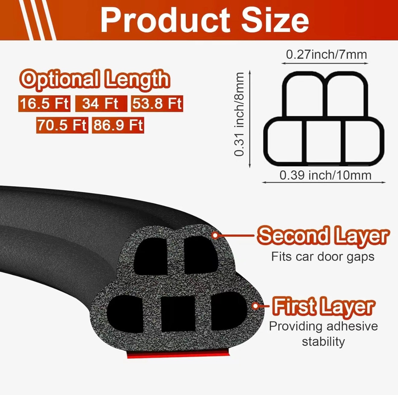 SealGuard Premium Door Strip