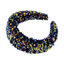 Sequin sponge wide edge headband - Korvel