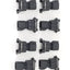 Adaptador de conector de inyector de combustible SPDZ1 EV6 a EV1 – Paquete de 8