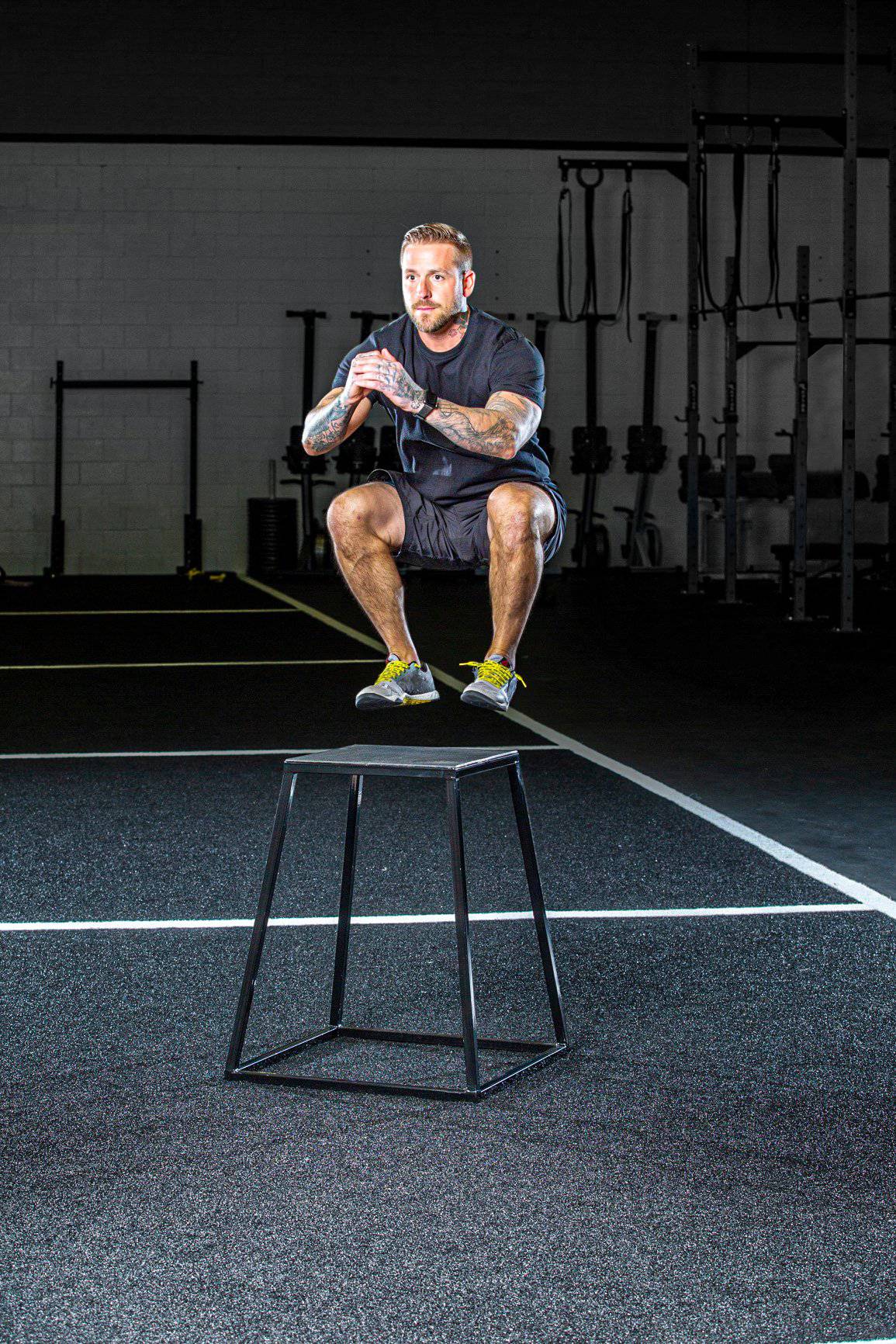 Rage Steel Plyo Boxes – Durable Jump Platforms with Non-Slip Surface – Available in 12", 18", and 24" Heights – Stackable and Stable for Int - Korvel