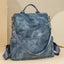 Sac à dos en cuir souple pour femmes pour les voyages et l'école