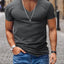 Men's Plus Size V-Neck Short Sleeve T-Shirt