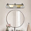 LED 3-Light Modern Crystal Bathroom Vanity Light Over Mirror Bath Wall Lighting Fixtures - Korvel