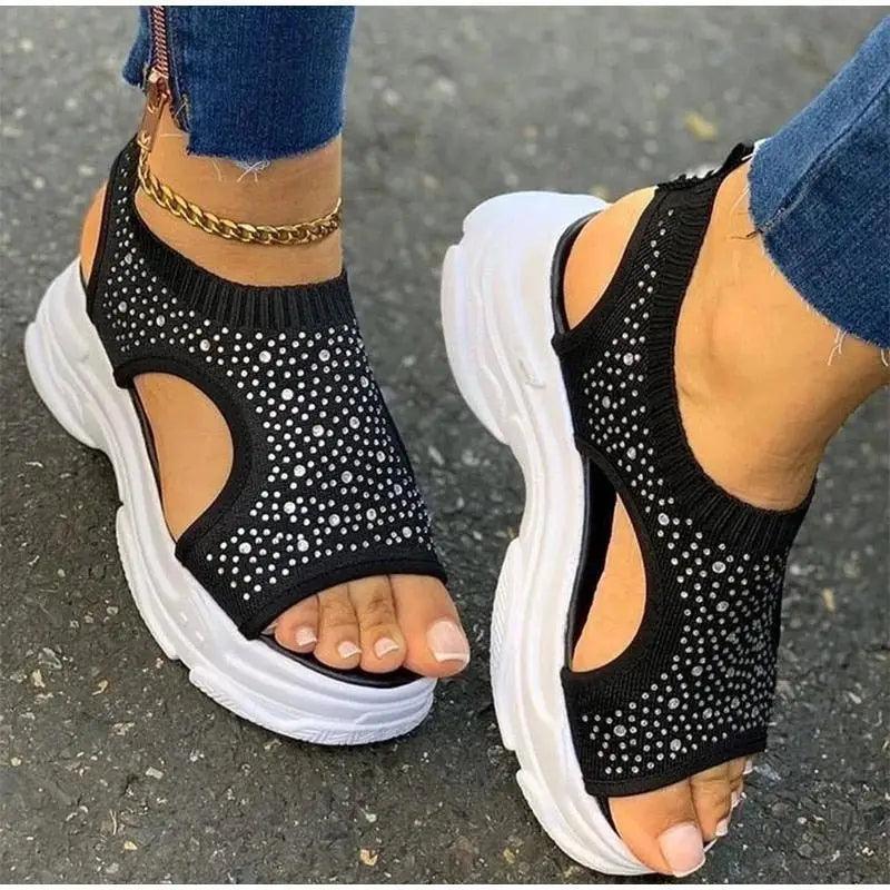 Sandales de confort élégantes pour femmes - Design moderne pour l'été
