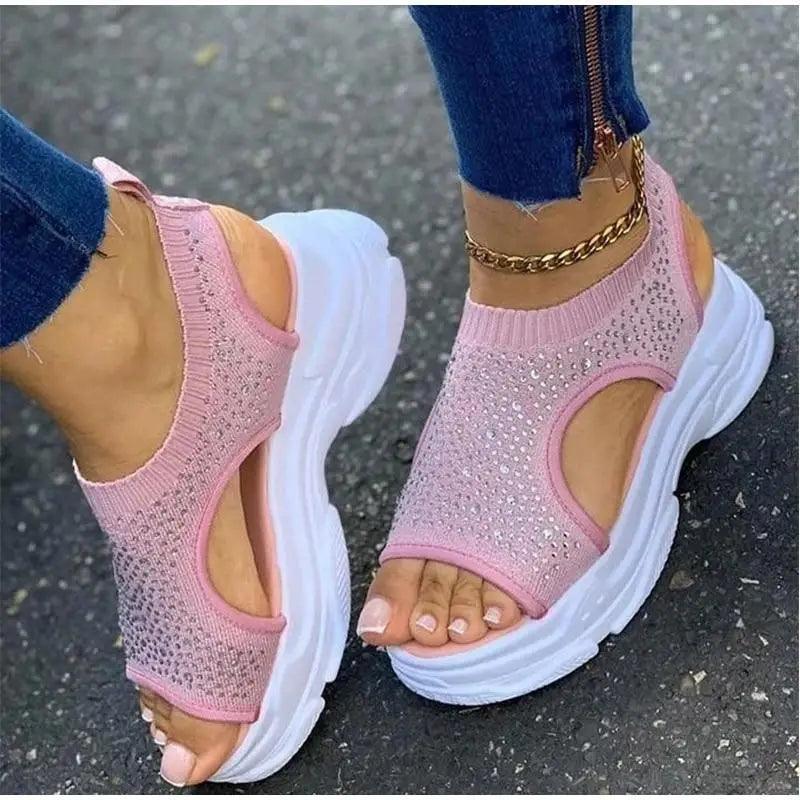 Sandales de confort élégantes pour femmes - Design moderne pour l'été