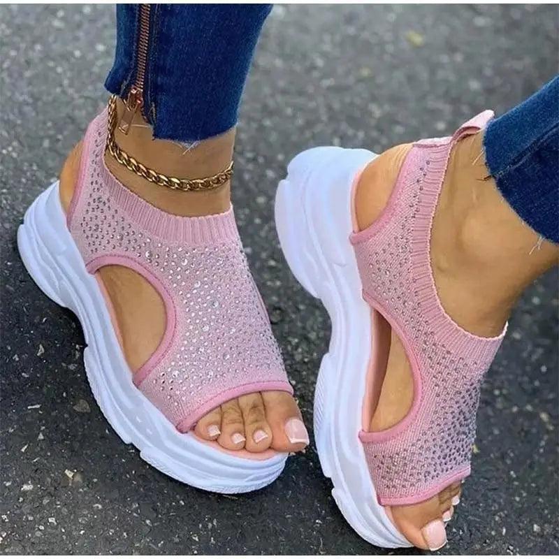 Sandales de confort élégantes pour femmes - Design moderne pour l'été