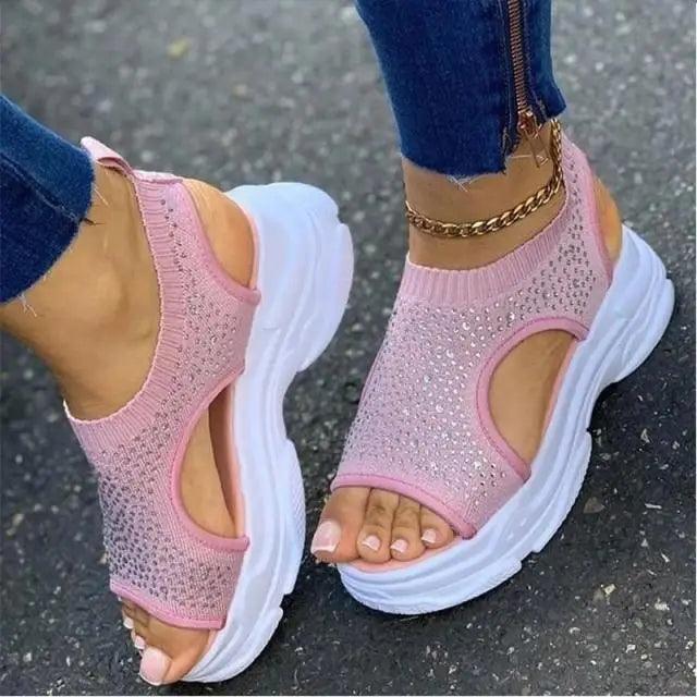 Sandales de confort élégantes pour femmes - Design moderne pour l'été