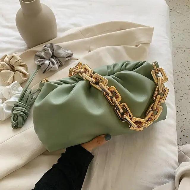 Bolso de Hombro de Diseño para Mujeres de Cuero Suave Premium