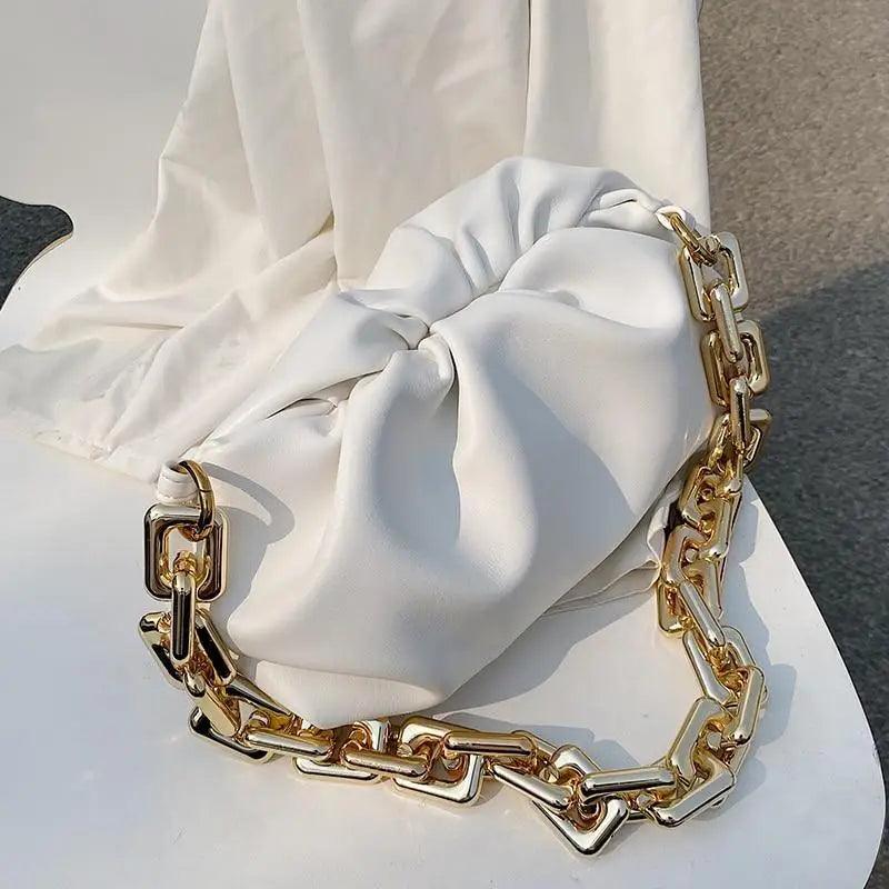 Bolso de Hombro de Diseño para Mujeres de Cuero Suave Premium