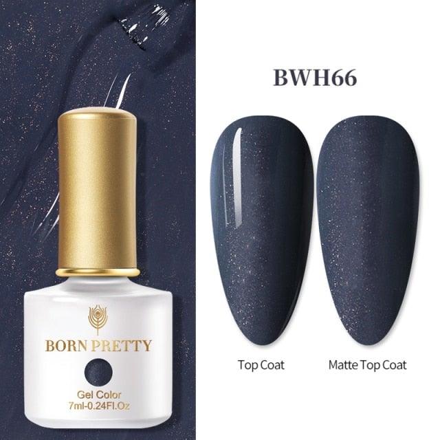 Vernis à ongles en gel pailleté coloré - Design élégant et premium