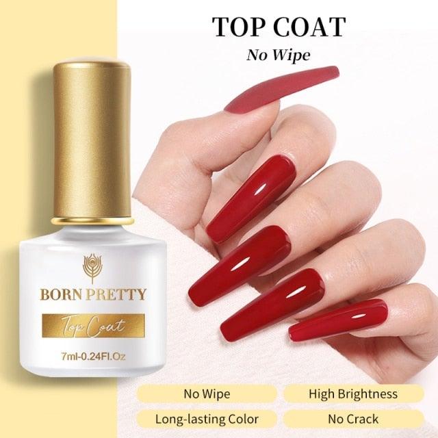 Vernis à ongles en gel pailleté coloré - Design élégant et premium