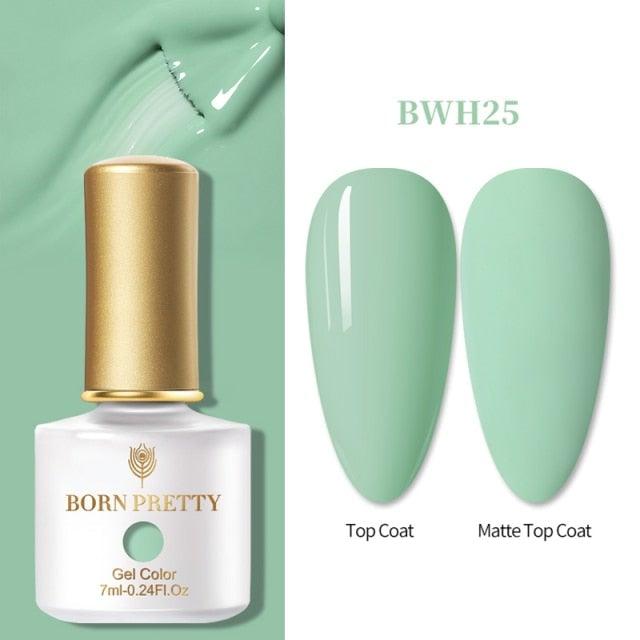 Vernis à ongles en gel pailleté coloré - Design élégant et premium