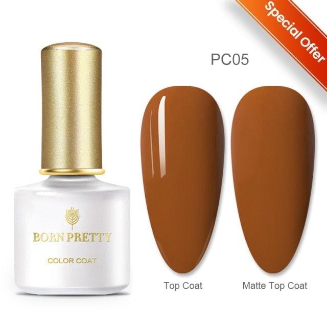 Vernis à ongles en gel pailleté coloré - Design élégant et premium
