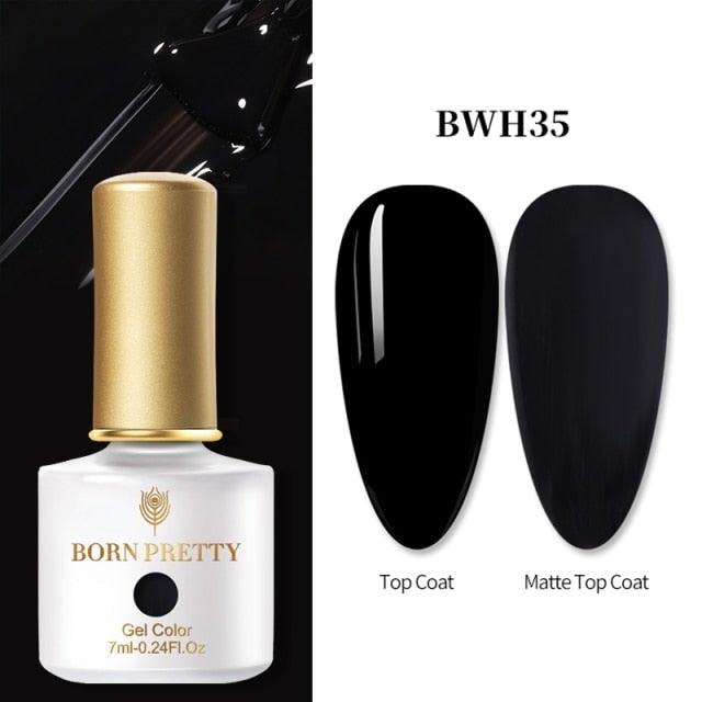 Vernis à ongles en gel pailleté coloré - Design élégant et premium