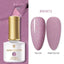 Vernis à ongles en gel pailleté coloré - Design élégant et premium