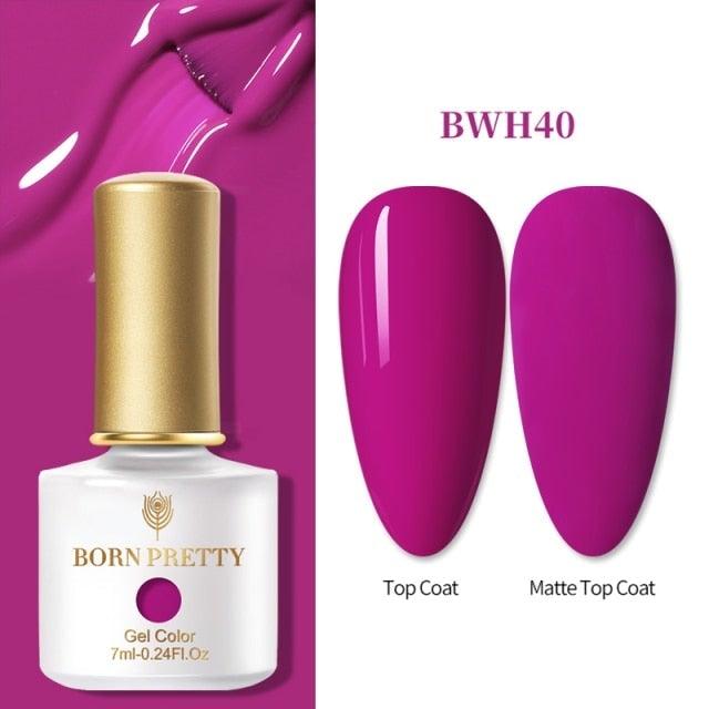 Vernis à ongles en gel pailleté coloré - Design élégant et premium