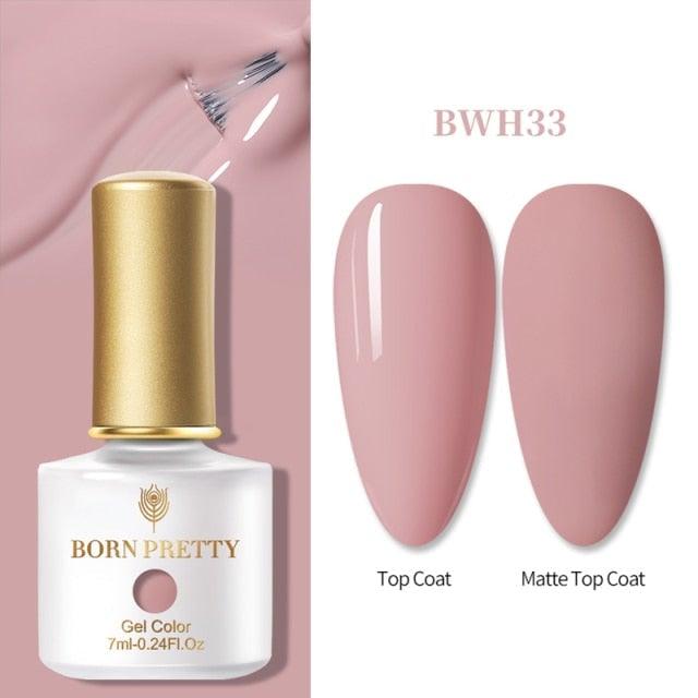 Vernis à ongles en gel pailleté coloré - Design élégant et premium