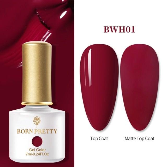 Vernis à ongles en gel pailleté coloré - Design élégant et premium