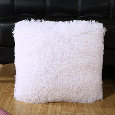 Soft Plush Cushion Cover for Elegant Home Decor