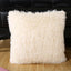 Soft Plush Cushion Cover for Elegant Home Decor