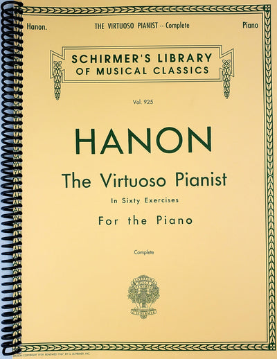 Hanon: Mastering Piano Skills with Sixty Essential Exercises (Spiral Bound) - Korvel