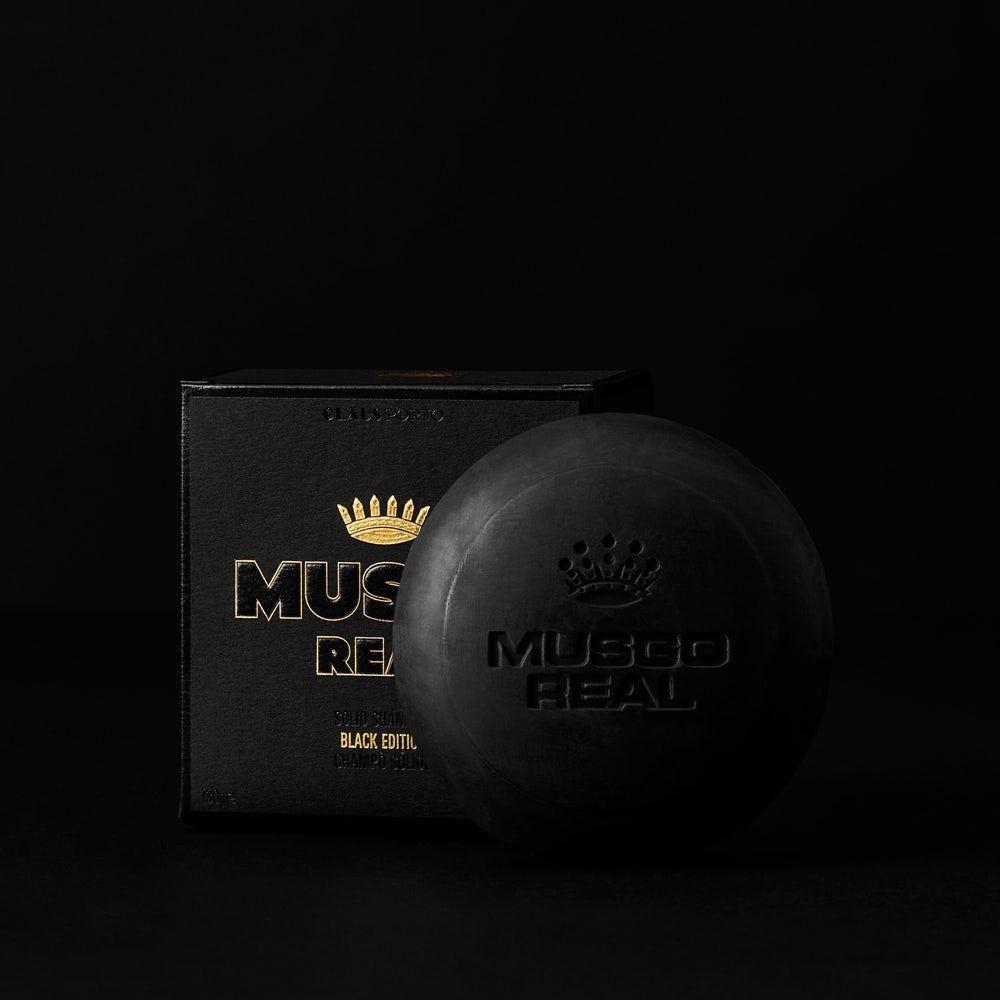 Musgo Real Black Edition Solid Shampoo Bar - 130g