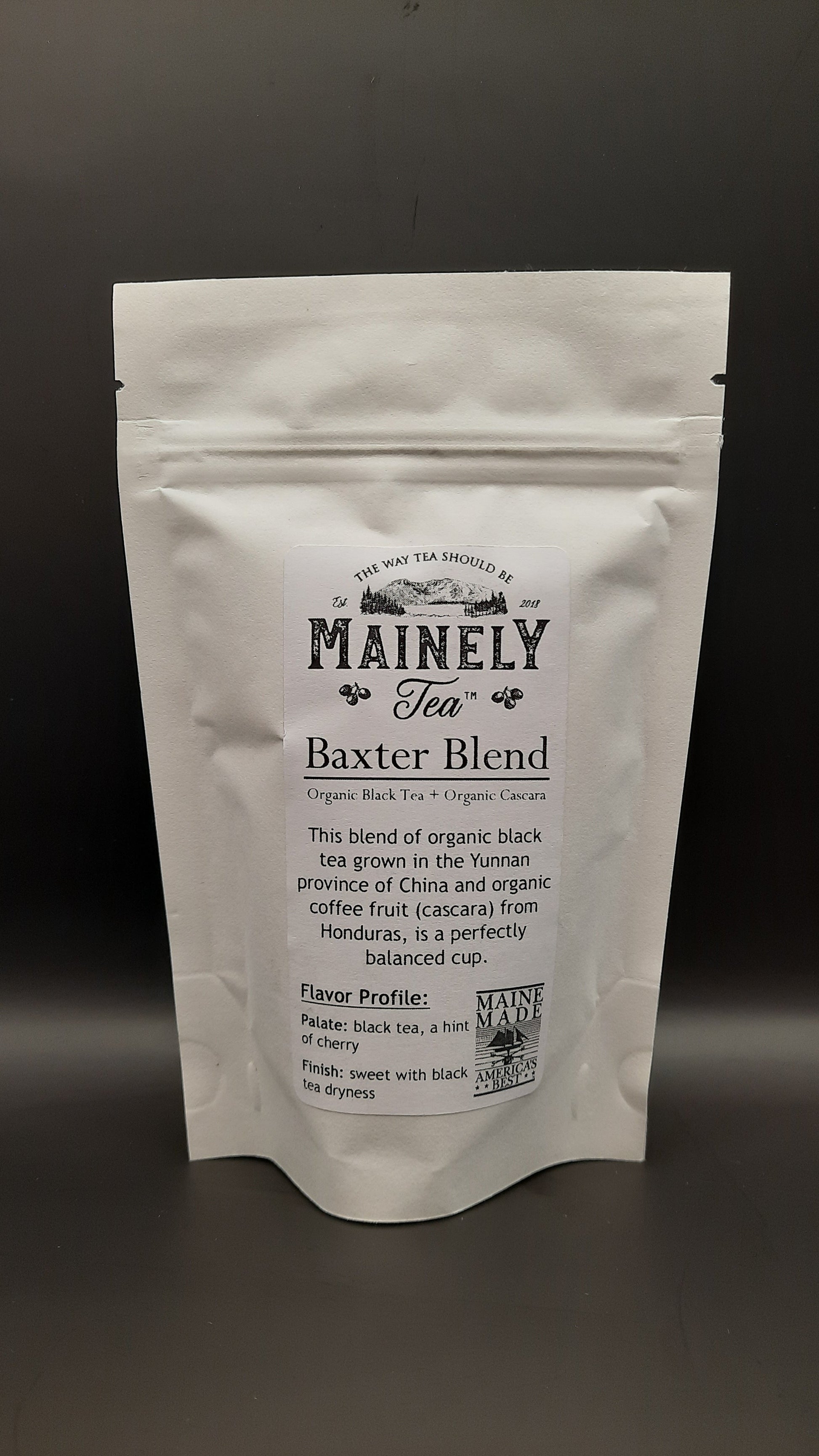Baxter Blend - Black Tea & Cascara - Korvel