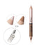 Meinuo New One-Stroke Dual-Use Double-Headed Shading Pen High-Gloss Pen Wood Can Be Sharpened - Korvel