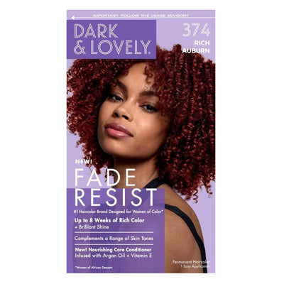 Dark and Lovely Fade Resist Rich Conditioning Color 374 - Rich Auburn