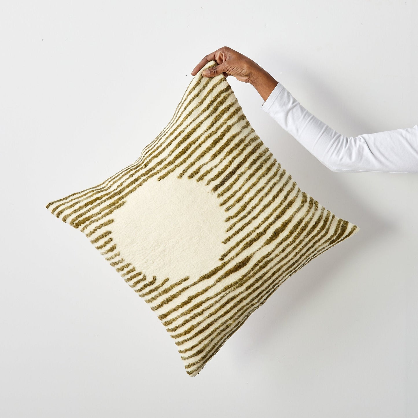 Full Moon Throw Pillow - Artisan Crafted Elegance