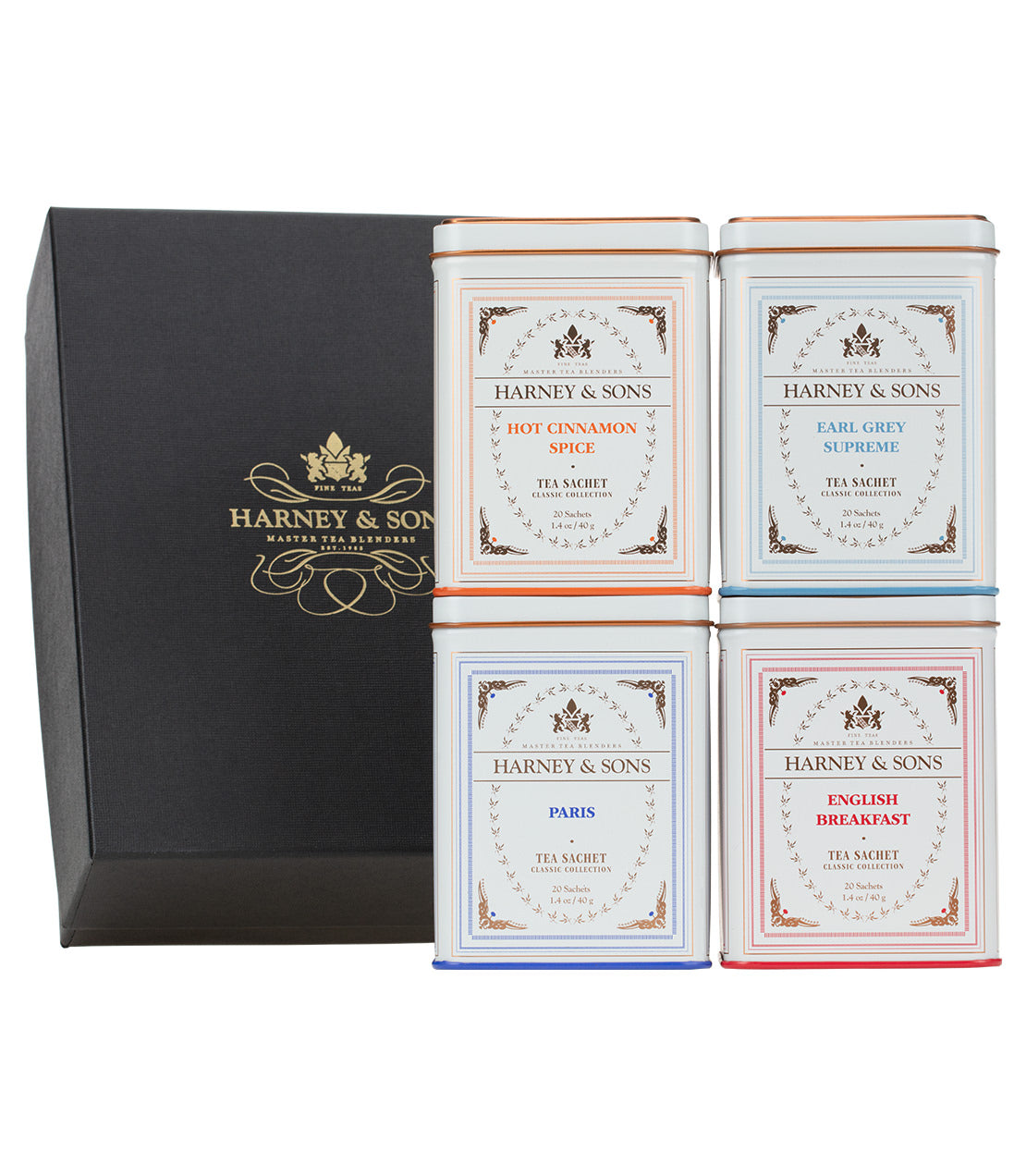 Harney & Sons Meilleures Ventes – Sachets de 20 Comptes