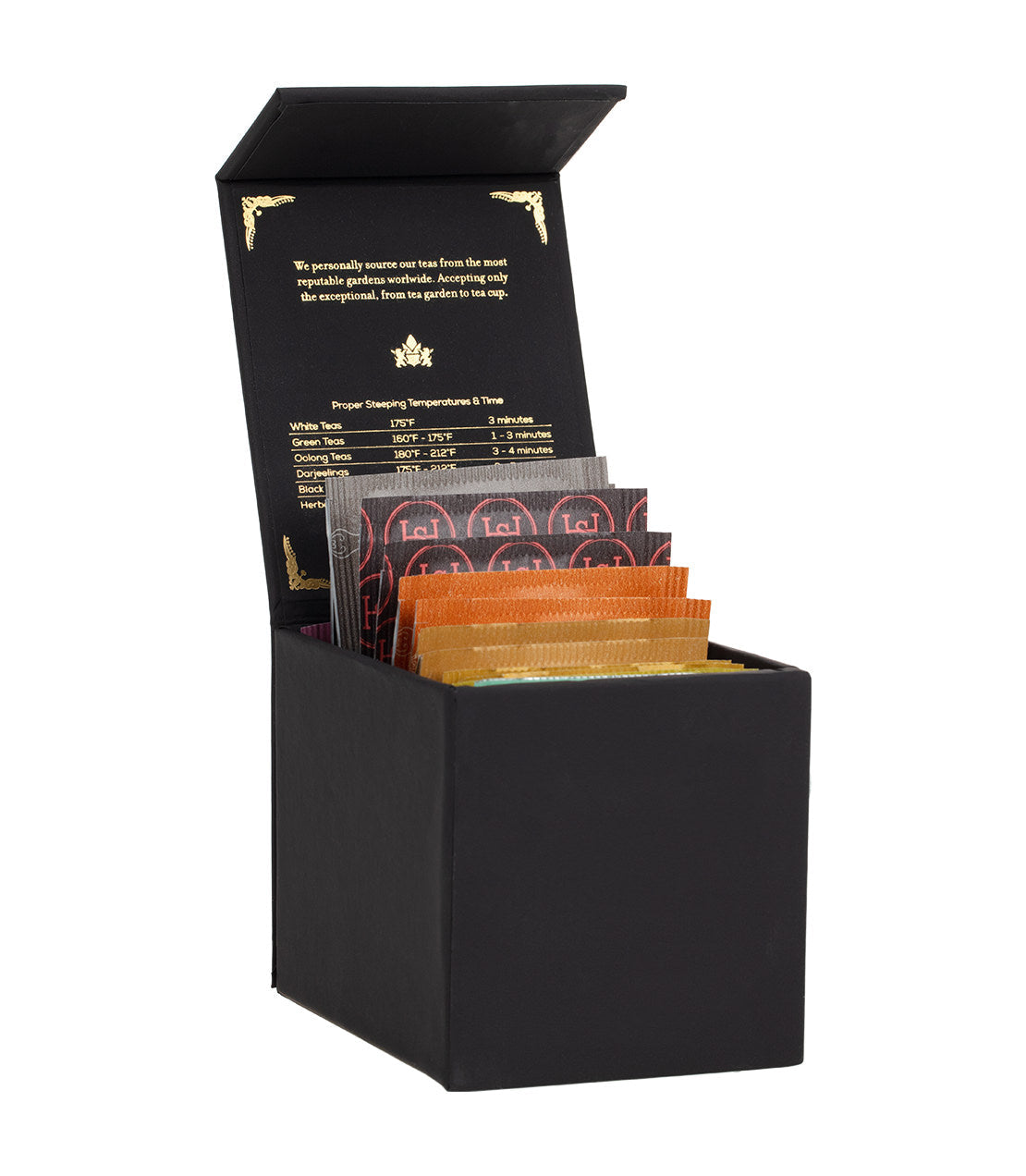 Échantillon de sachets de thé Harney Heritage Herbal & Decaf