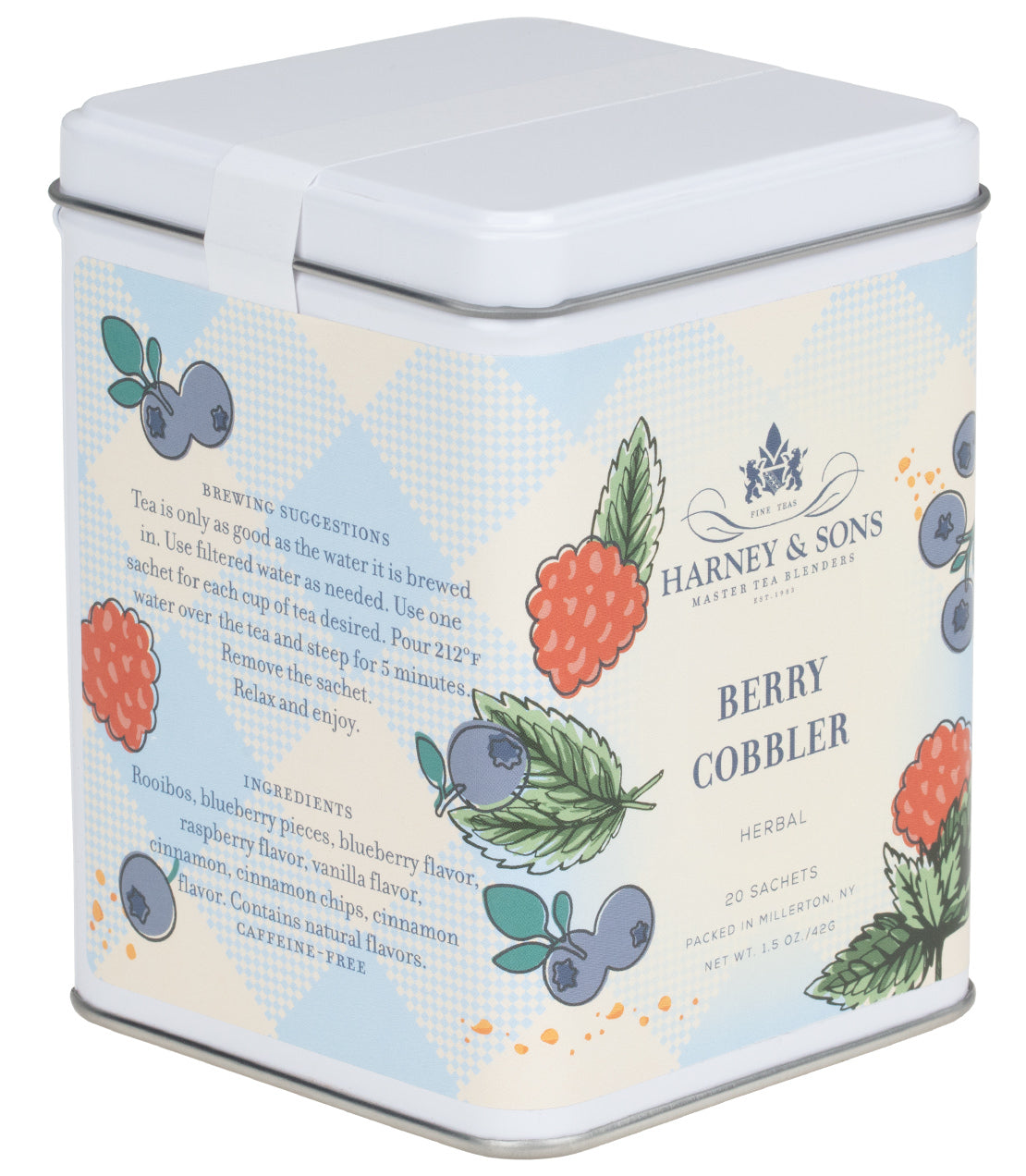 Infusion Herbacée Berry Cobbler - Boîte de 20 Sachets