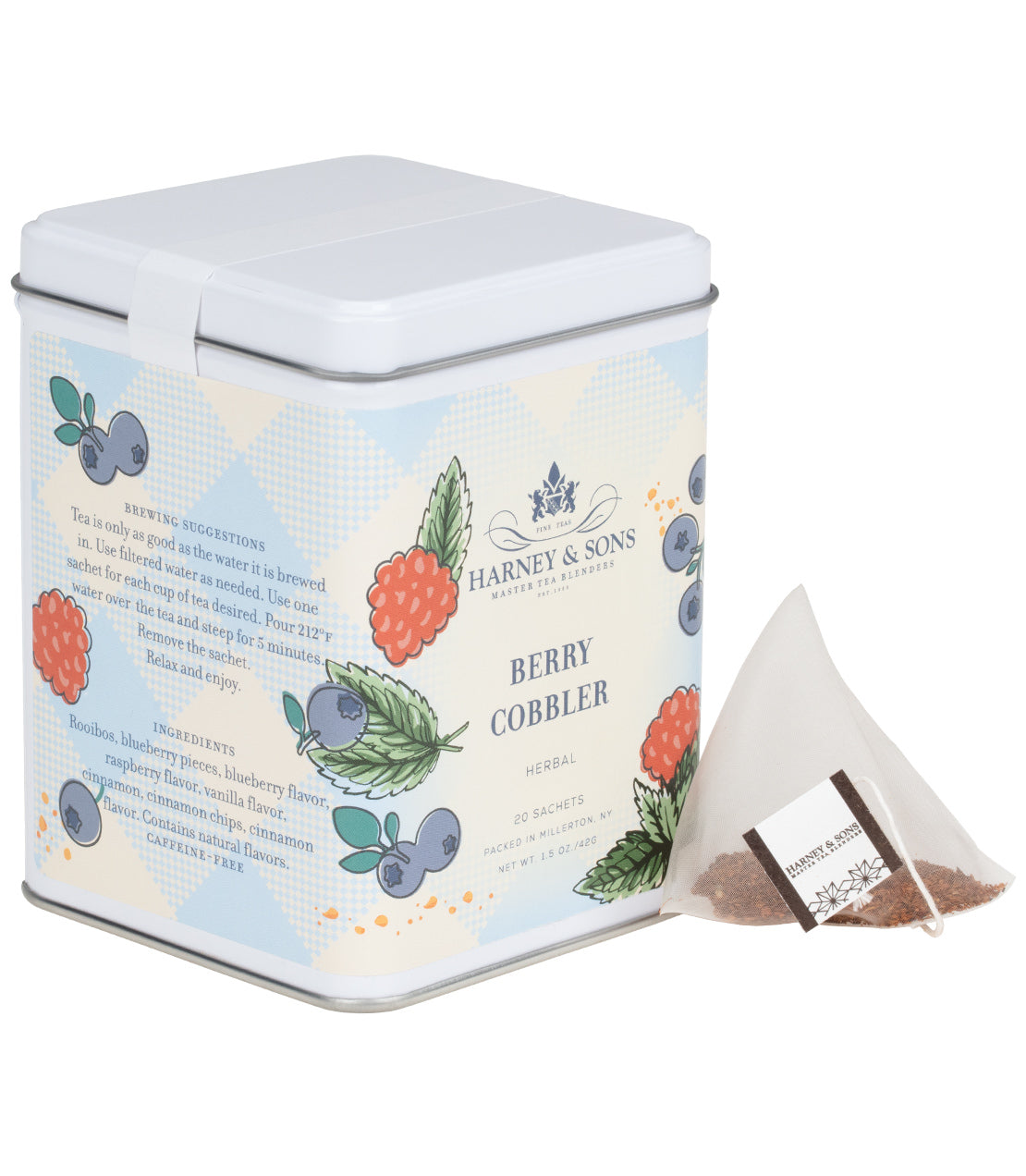 Infusion Herbacée Berry Cobbler - Boîte de 20 Sachets