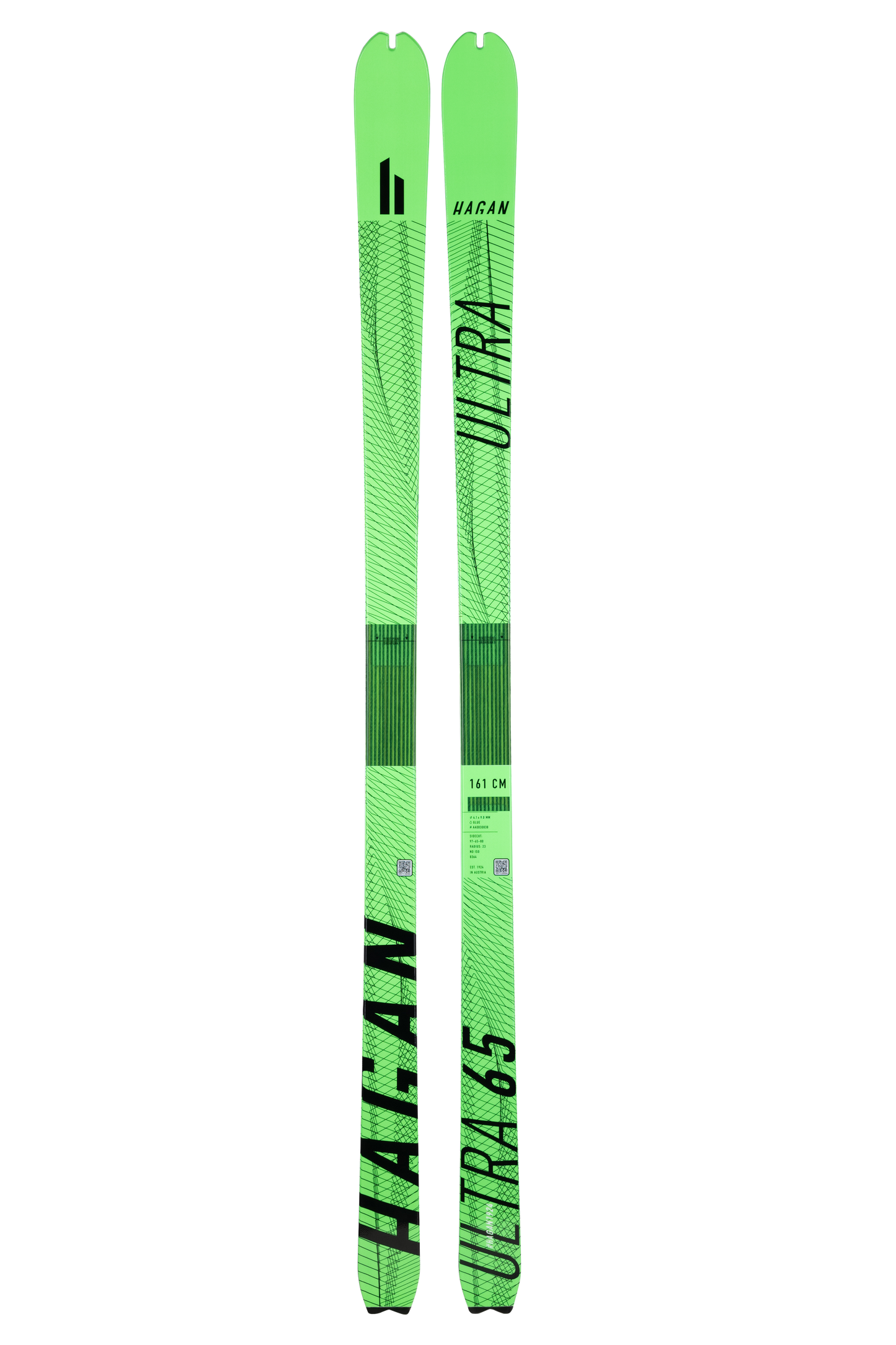 HAGAN ULTRA 65 Race Ski - Lightweight Performance - Korvel