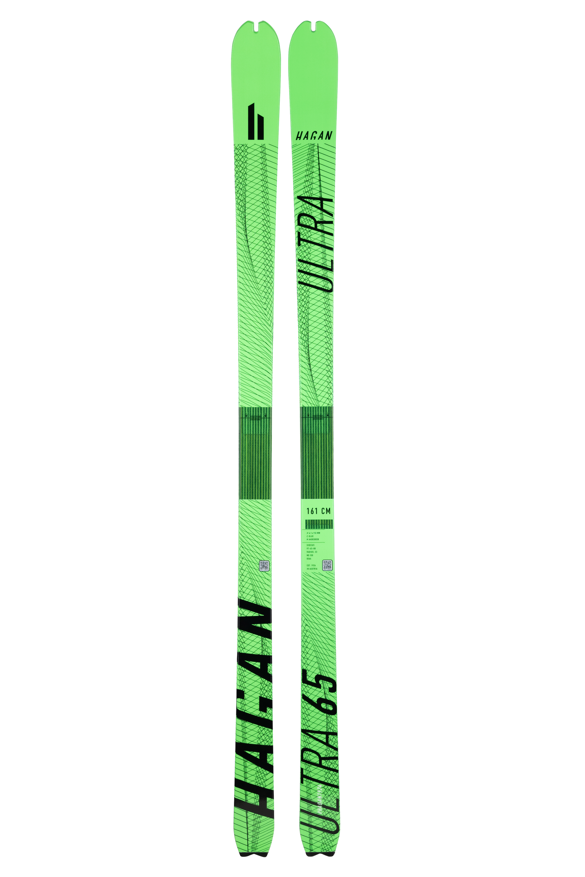 HAGAN ULTRA 65 Race Ski - Lightweight Performance - Korvel