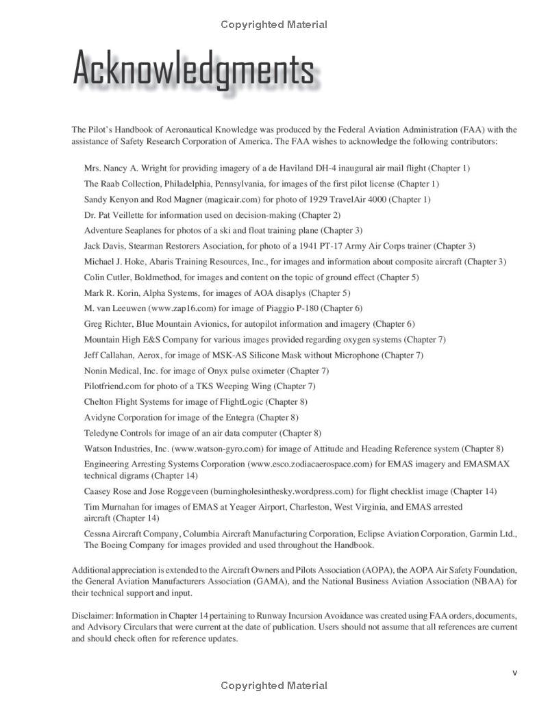 2023 Comprehensive Pilot's Handbook of Aeronautical Knowledge (Spiral Bound, Color Edition) - Korvel