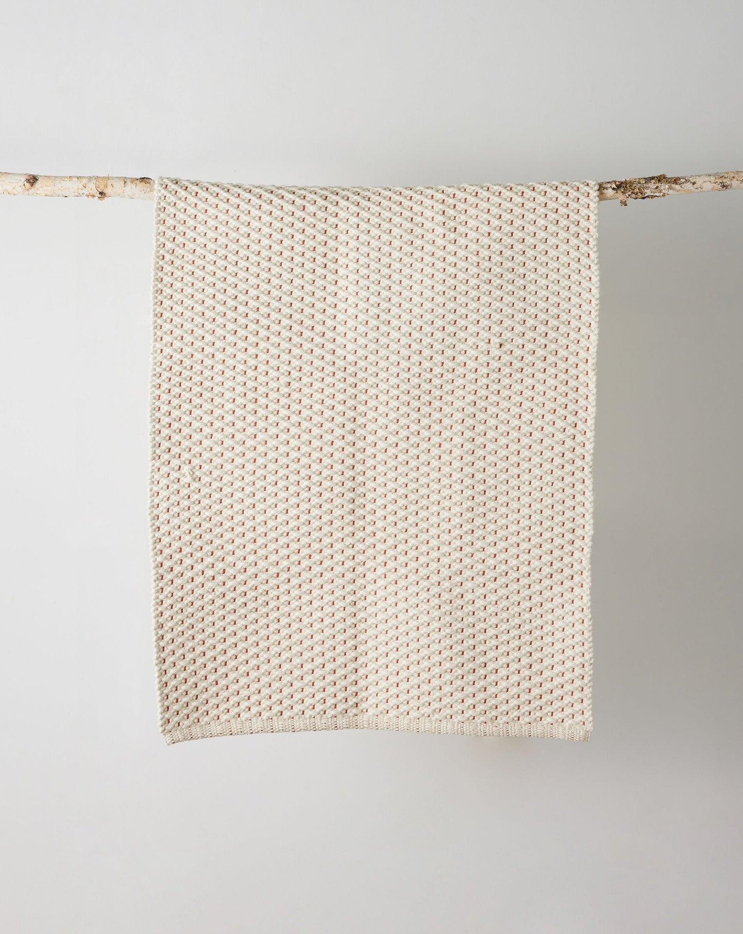 Terracotta Luxe Hand-Loomed Cotton Twill Mat - Korvel