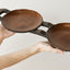 Bamenda Duo Circular Wooden Serving Tray