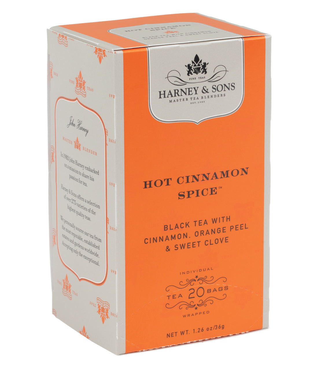 Bolsitas de Té Premium de Especia de Canela Caliente