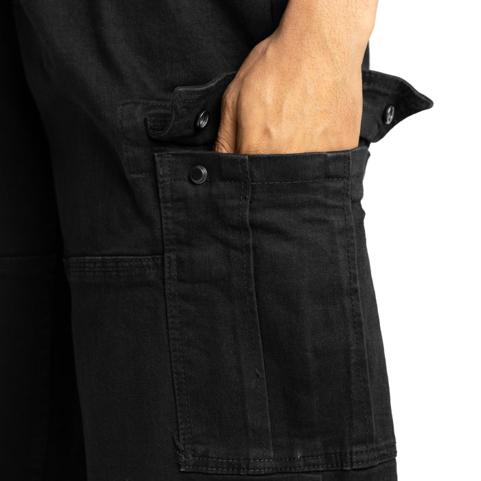 Pantalon cargo en denim baggy pour homme Pro Club