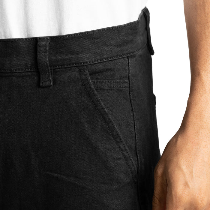 Pantalon cargo en denim baggy pour homme Pro Club