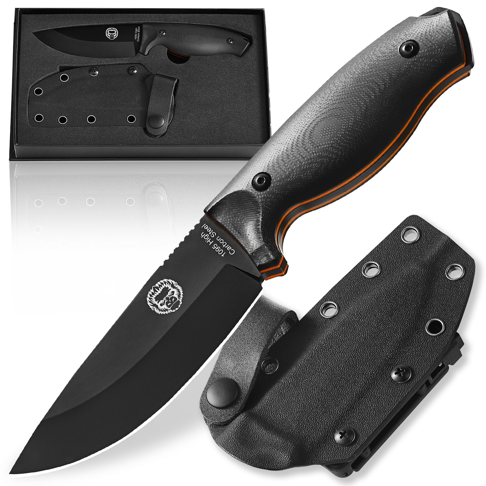 Ultimate Naked Bloodline Survival Knife Gift Set for Adventurers - Korvel