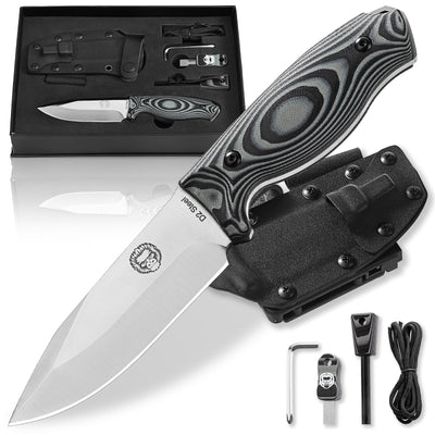 The Ultimate Silverback D2 Full Tang Survival Knife Set - Korvel