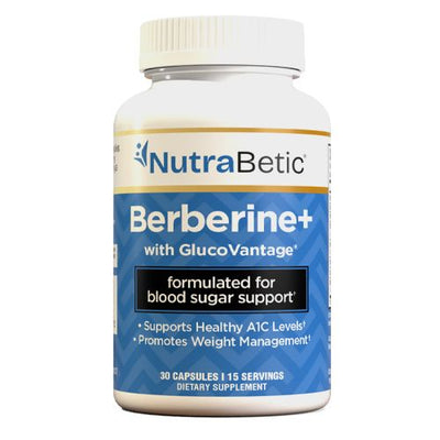 Nutrabetic Berberine Plus - 30 Capsules